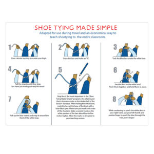 shoe typing made simple teaching brochure car