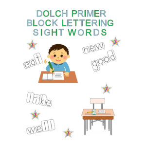 Dolce Primer Sight Words Words