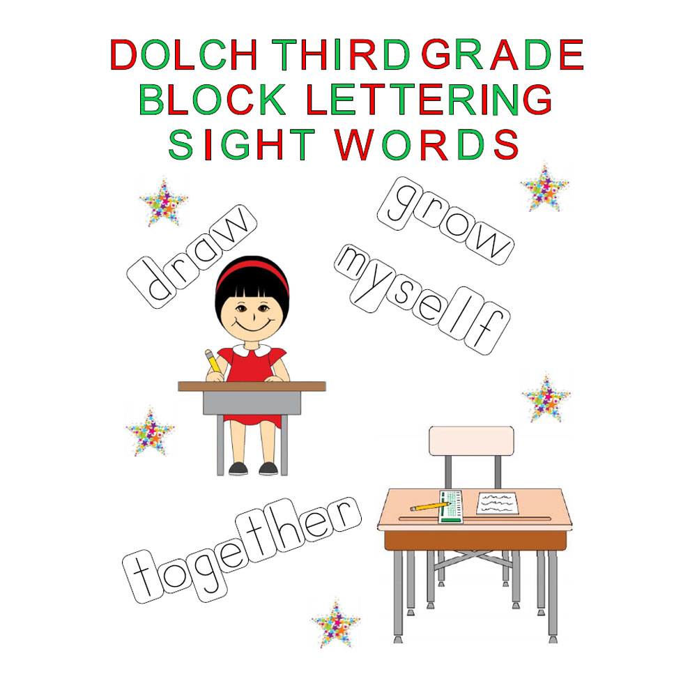 dolch third grade sight words