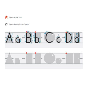Writing Made Simple Upper- and Lower-Case Letter Practice Worksheets